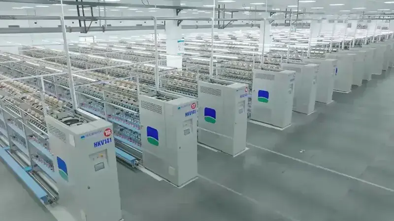 Máy Bao Phủ Sợi Spandex, HKV141A